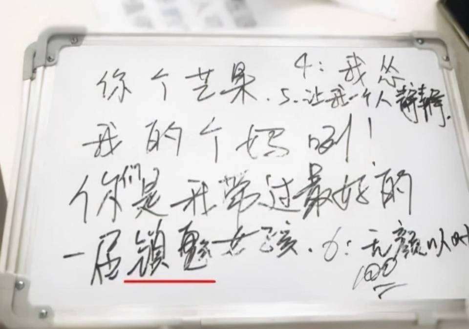 明星写字卡壳人设崩塌:文化素养引热议
