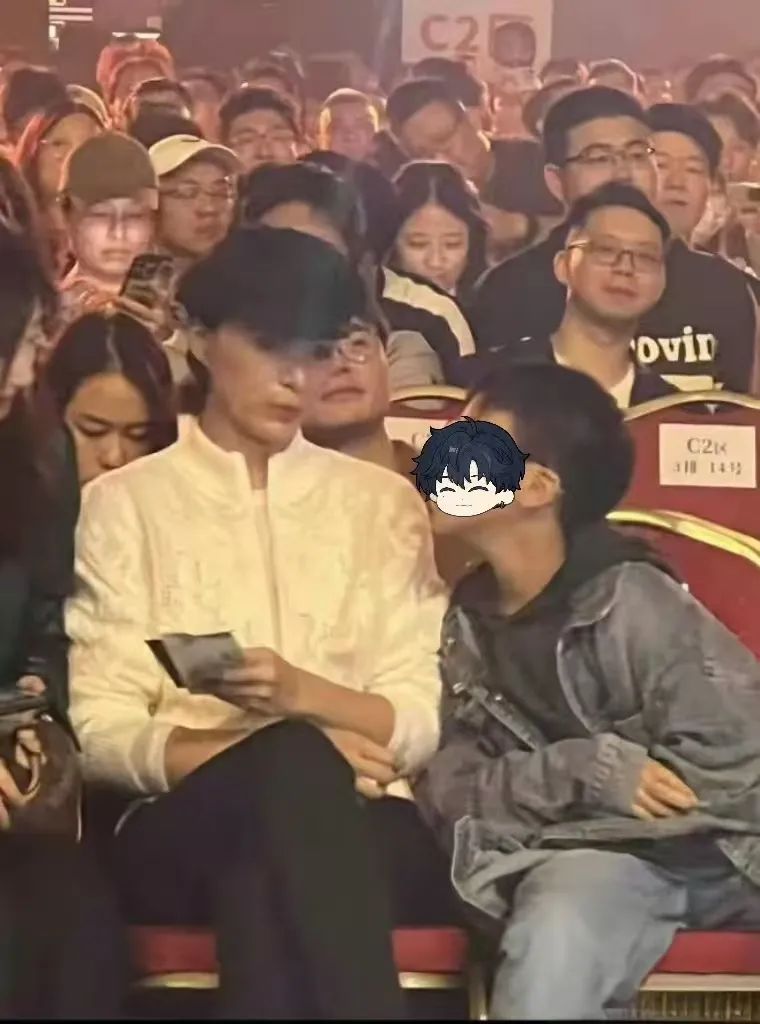 董卿与子亮相刘谦演出,母子风采惊艳全场